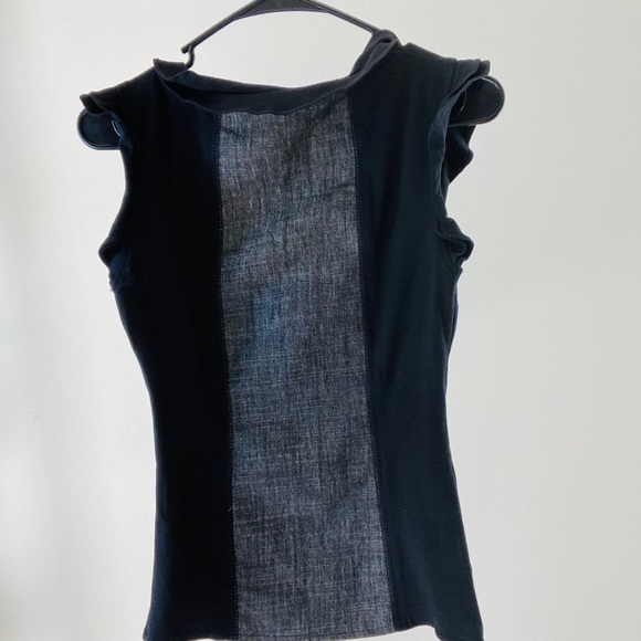 Corset top black and grey - Picture 5 of 6